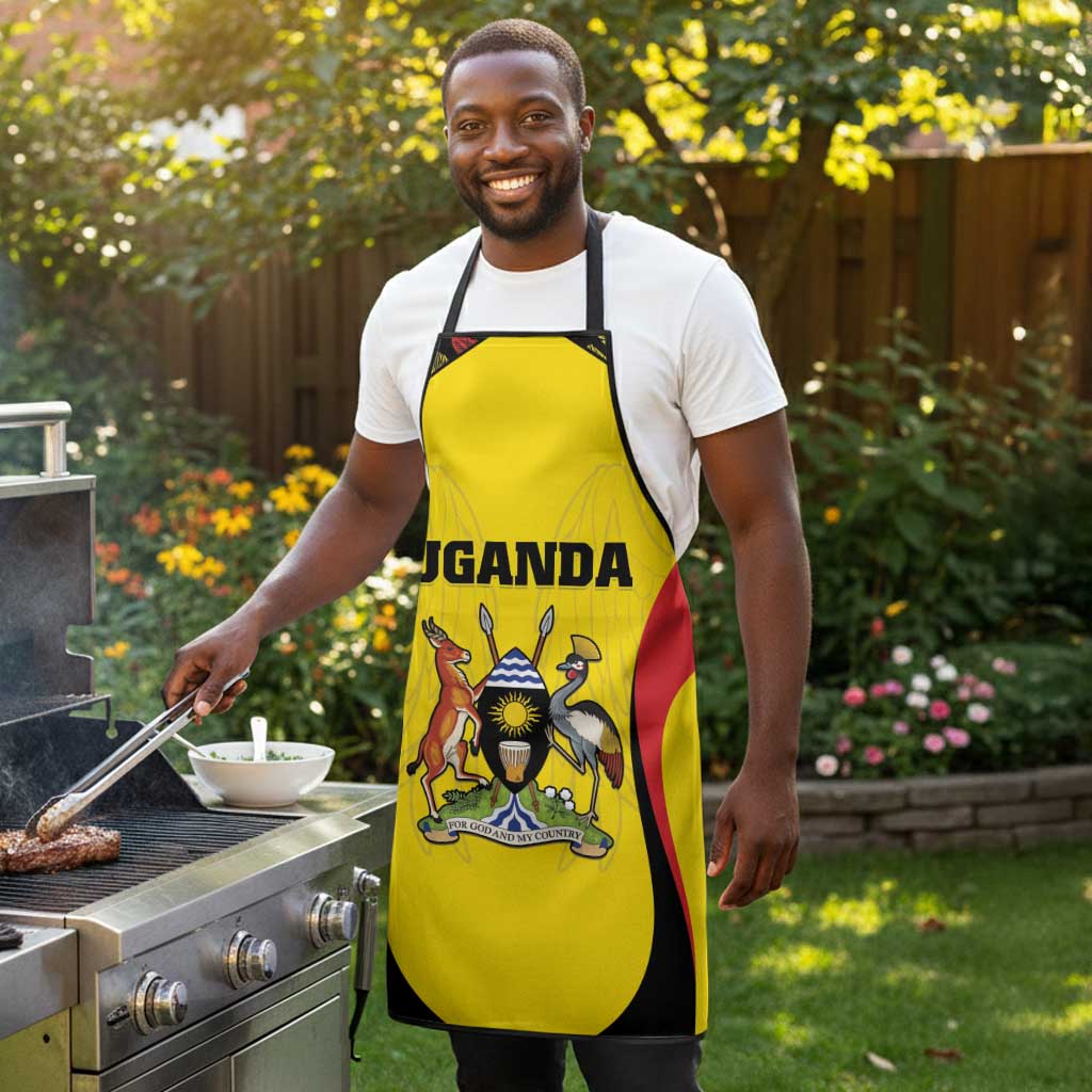 Uganda Cricket Apron Go Cricket Cranes