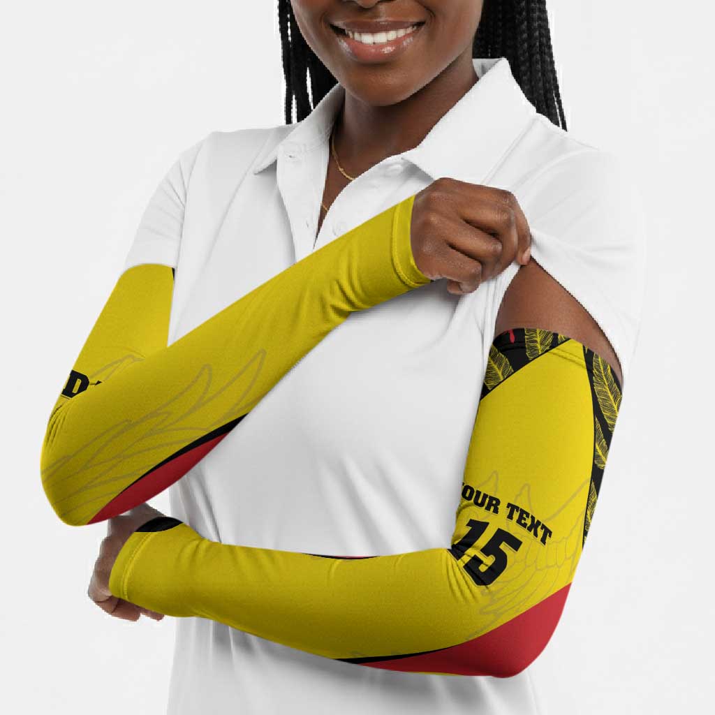 Custom Uganda Cricket Arm Sleeves Go Cricket Cranes