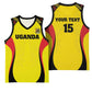 Custom Uganda Cricket Basketball Jersey Come On Cricket Cranes LT15