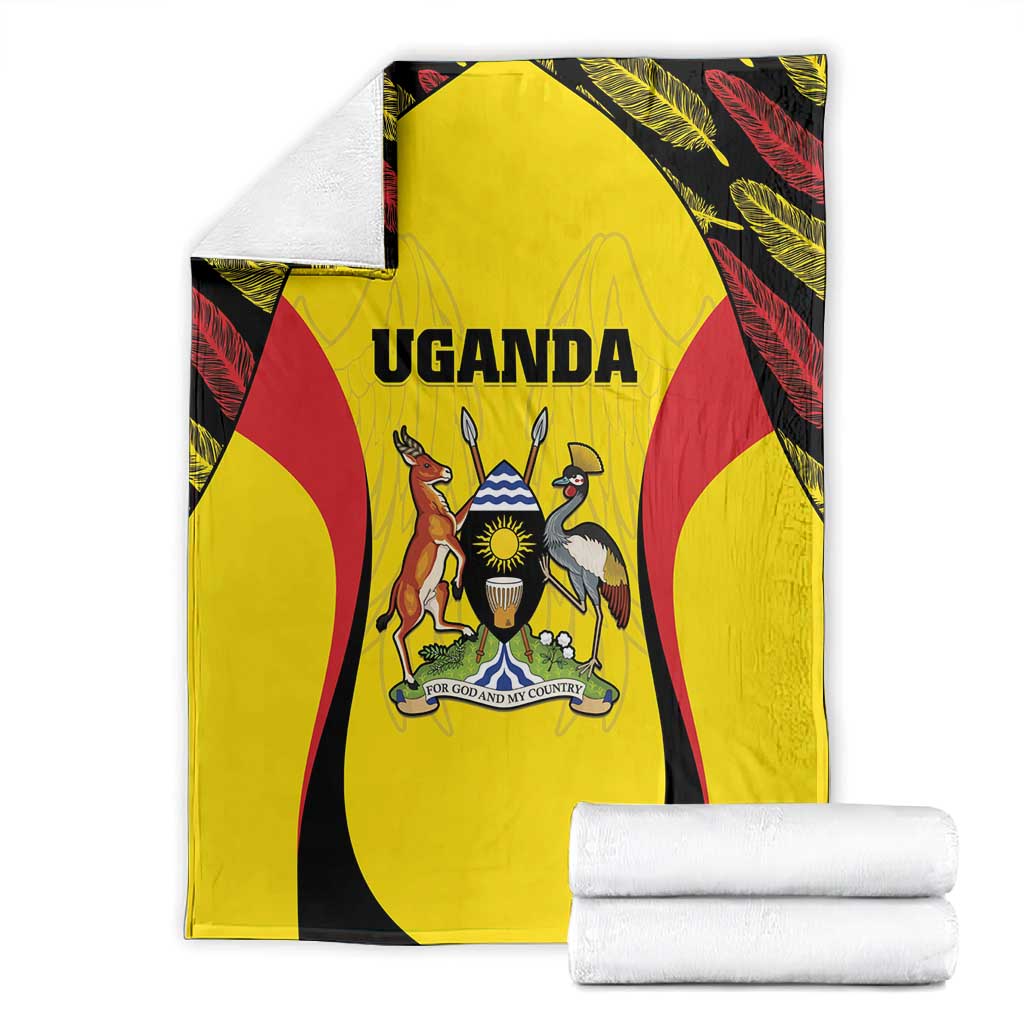 Uganda Cricket Blanket Come On Cricket Cranes - African Pride