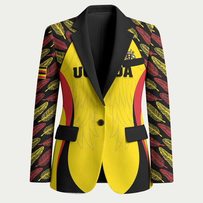 Custom Uganda Cricket Blazer Go Cricket Cranes