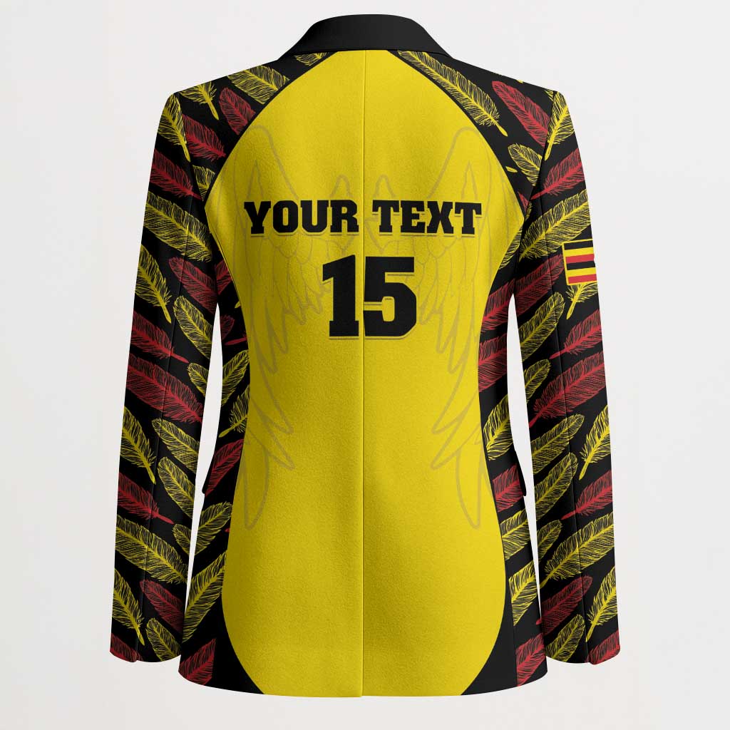 Custom Uganda Cricket Blazer Go Cricket Cranes