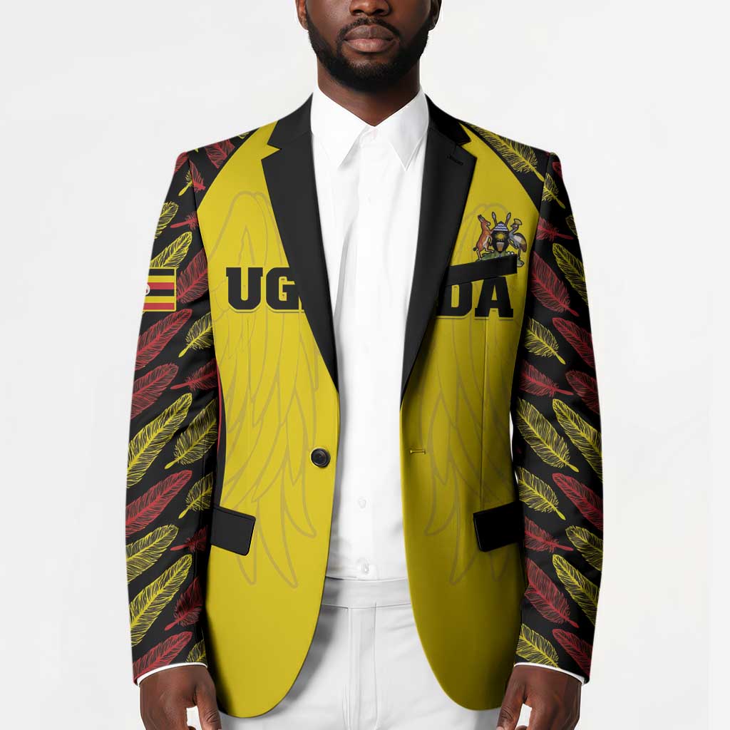Custom Uganda Cricket Blazer Go Cricket Cranes