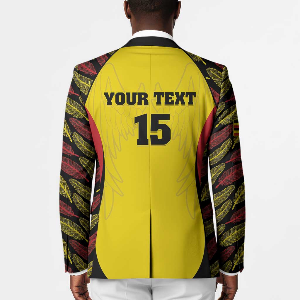 Custom Uganda Cricket Blazer Go Cricket Cranes