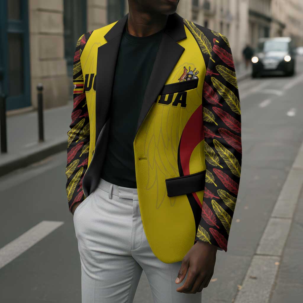 Custom Uganda Cricket Blazer Go Cricket Cranes