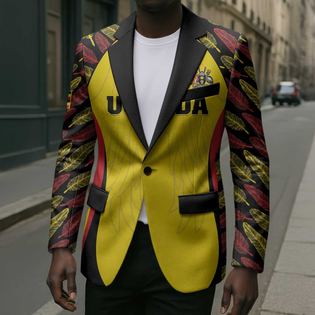 Custom Uganda Cricket Blazer Go Cricket Cranes