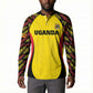 Custom Uganda Cricket Button Sweatshirt Go Cricket Cranes