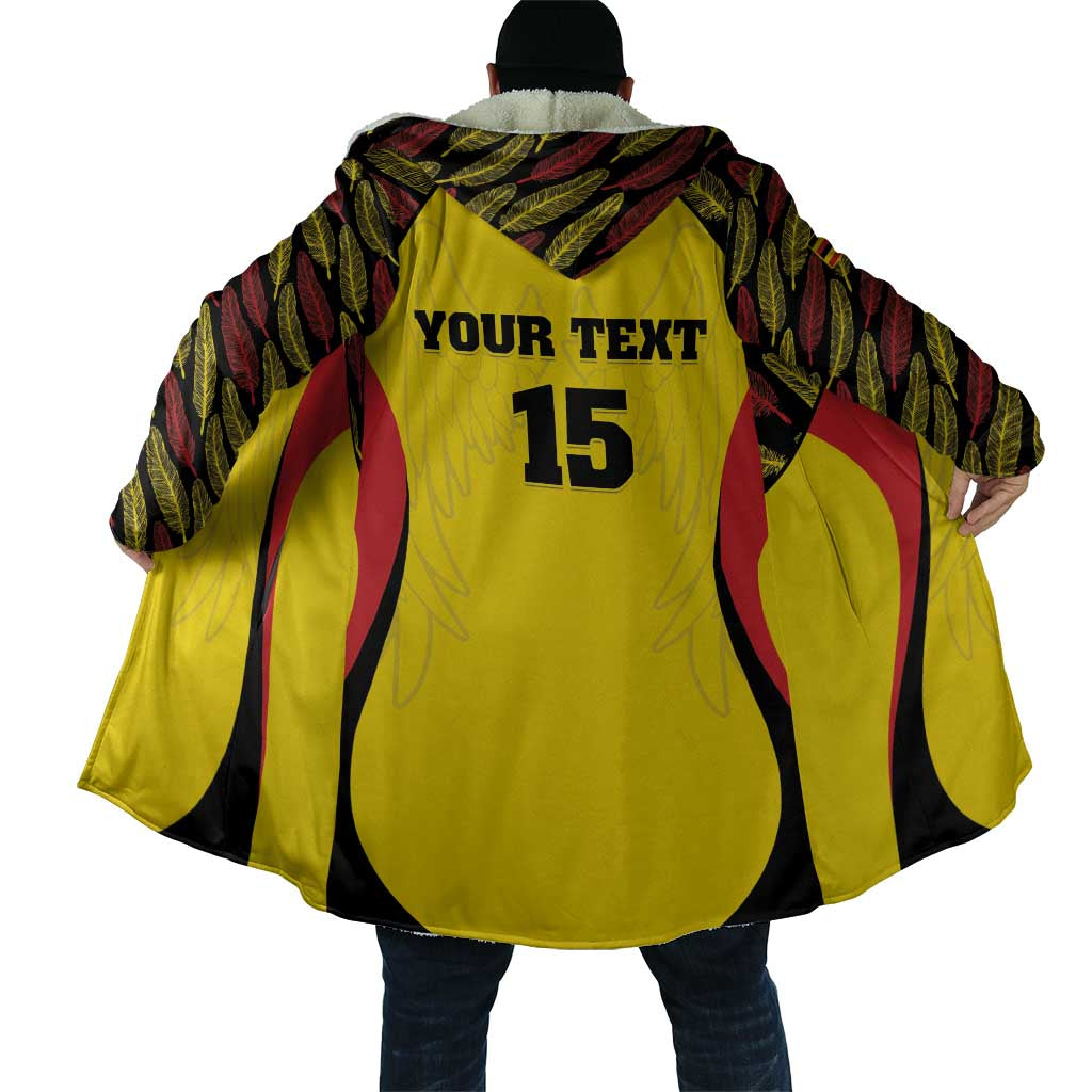 Custom Uganda Cricket Cloak Go Cricket Cranes