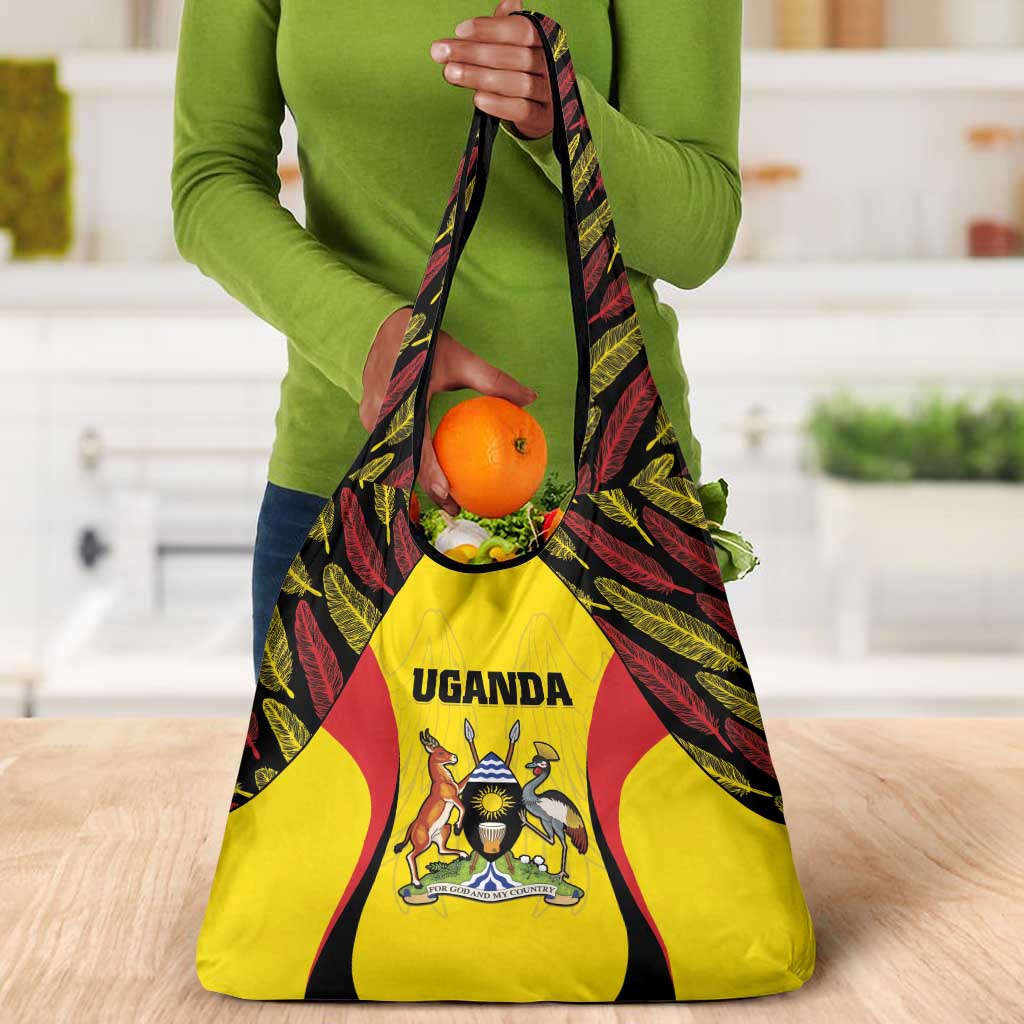 Uganda Cricket Grocery Bag Come On Cricket Cranes - African Pride