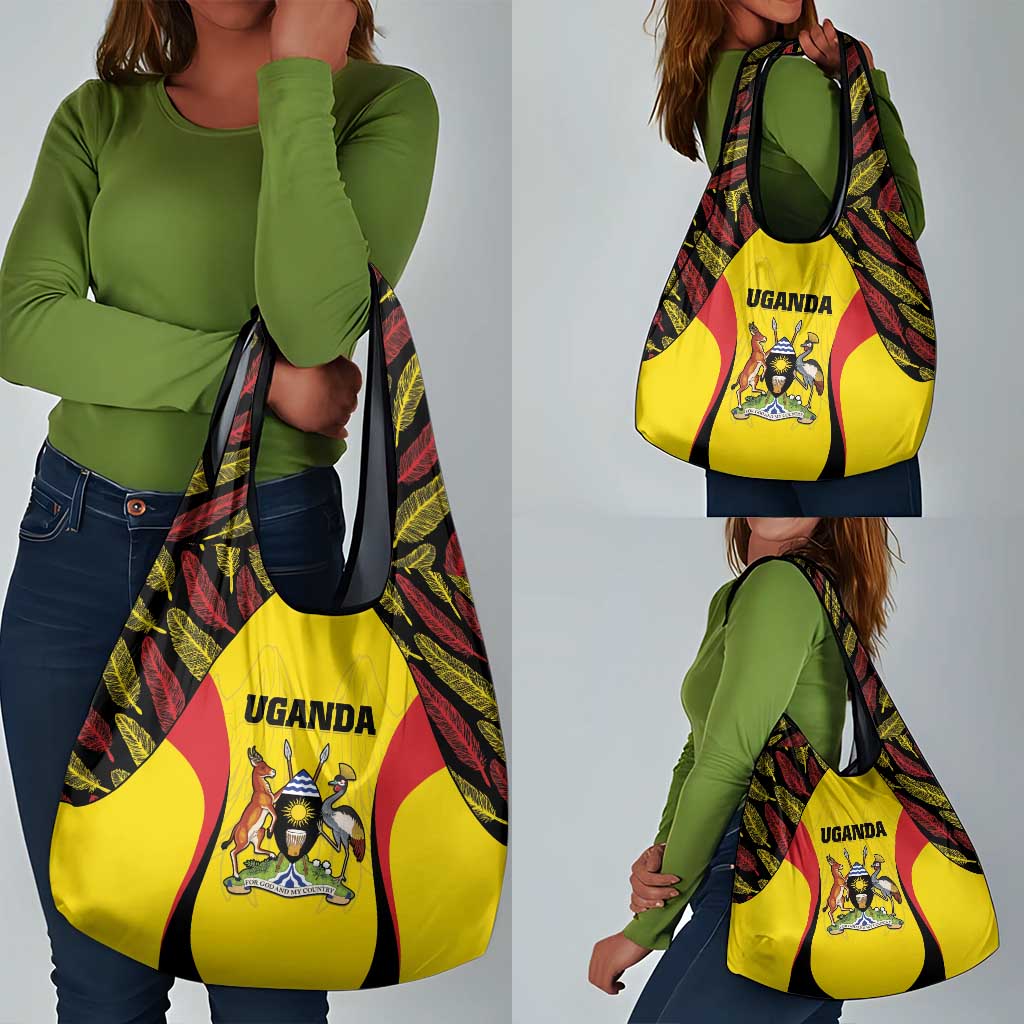 Uganda Cricket Grocery Bag Come On Cricket Cranes - African Pride