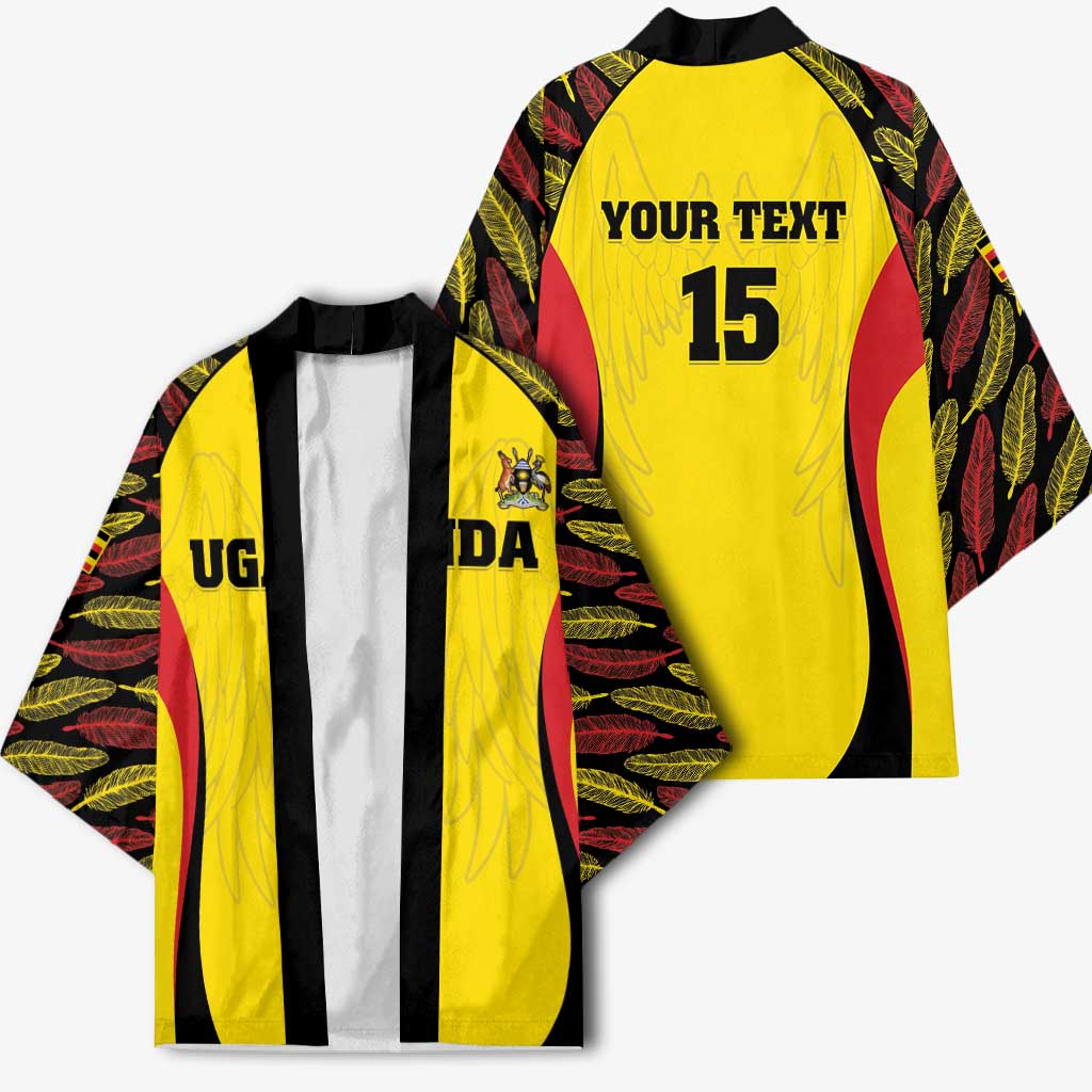 Custom Uganda Cricket Kimono Go Cricket Cranes