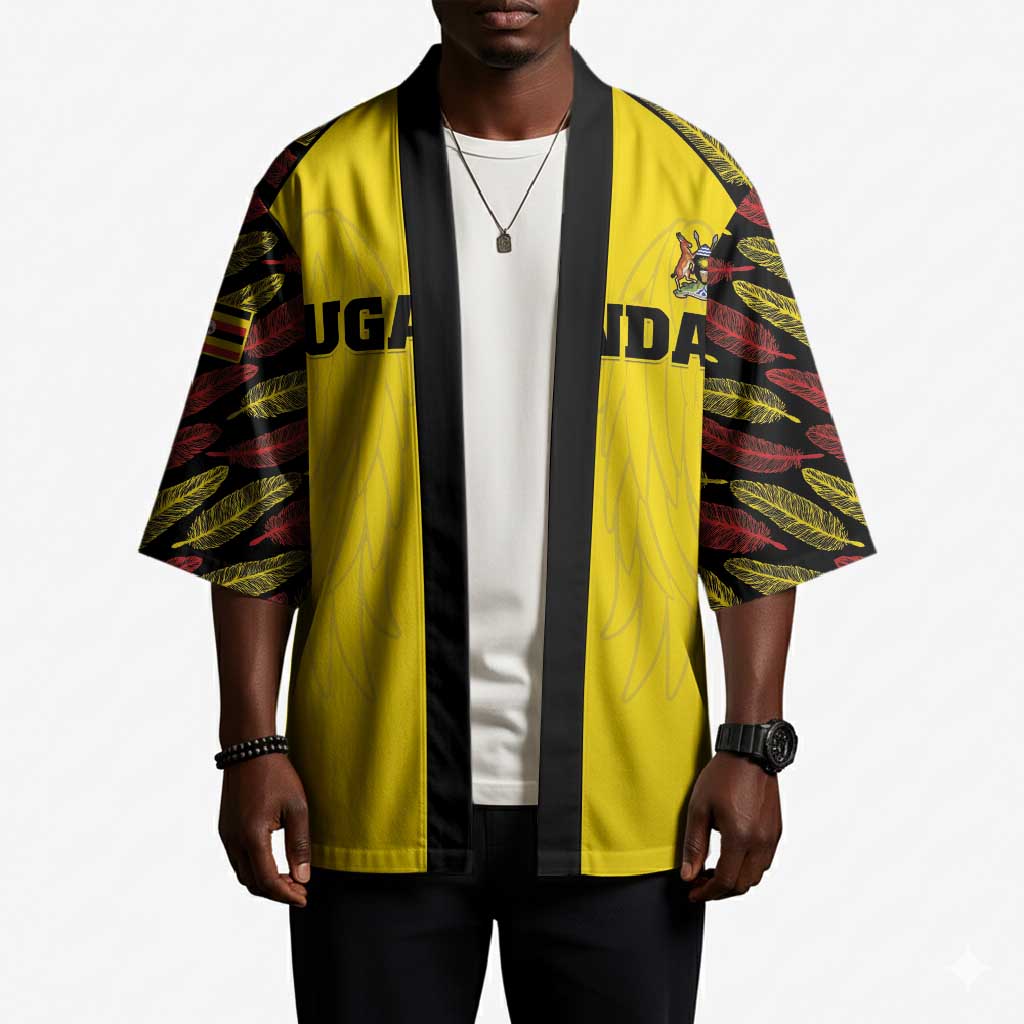 Custom Uganda Cricket Kimono Go Cricket Cranes