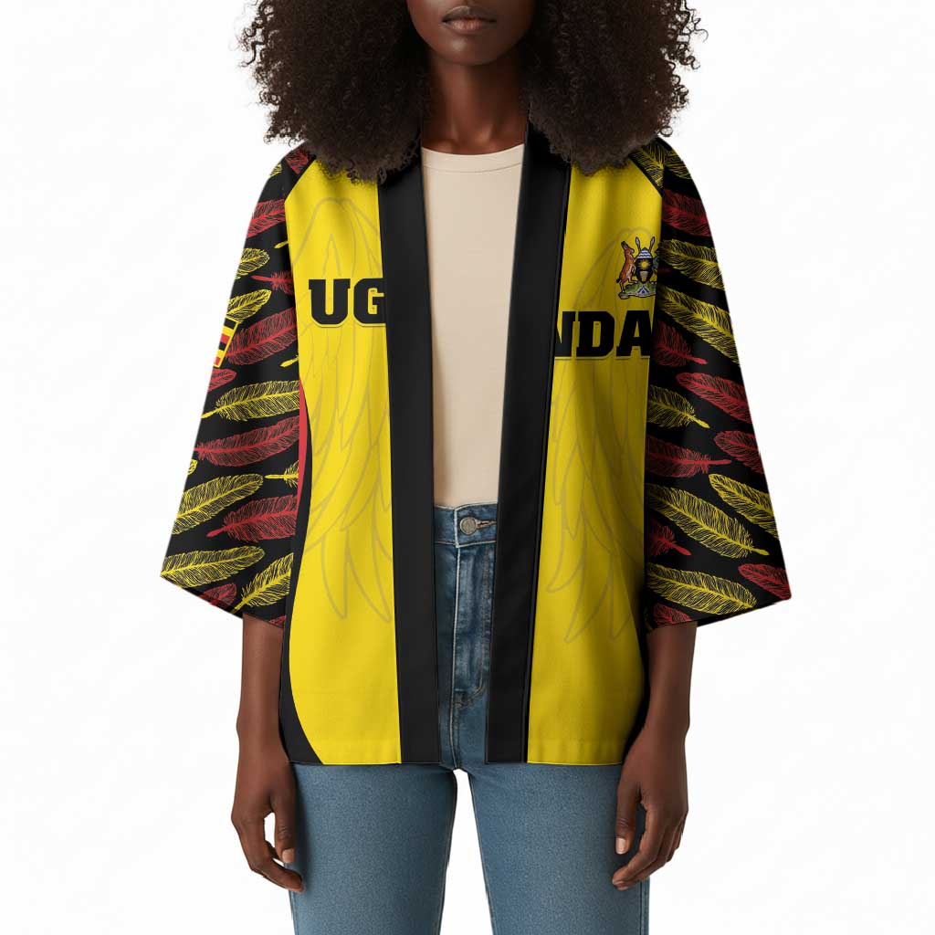 Custom Uganda Cricket Kimono Go Cricket Cranes