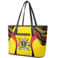 Uganda Cricket Leather Tote Bag Come On Cricket Cranes - African Pride