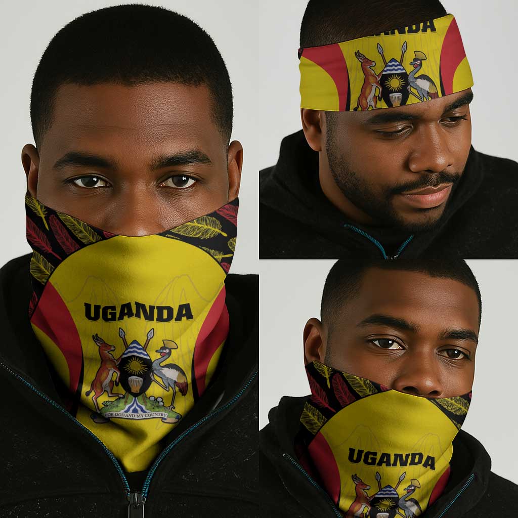Uganda Cricket Neck Gaiter Come On Cricket Cranes LT15