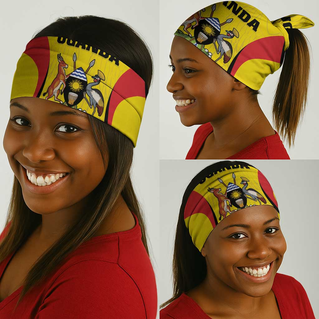 Uganda Cricket Neck Gaiter Come On Cricket Cranes LT15