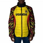 Custom Uganda Cricket Padded Jacket Go Cricket Cranes