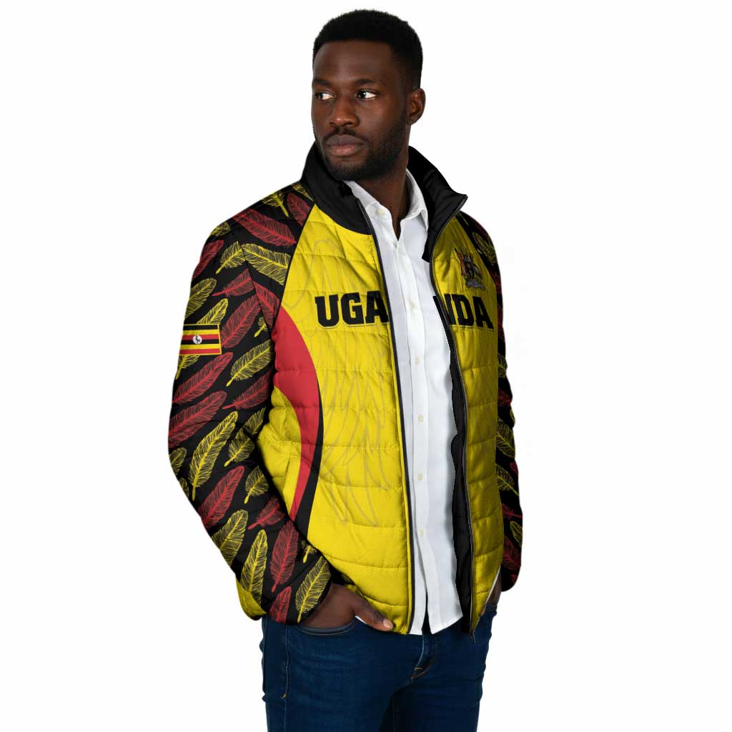 Custom Uganda Cricket Padded Jacket Go Cricket Cranes
