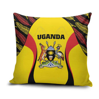 Uganda Cricket Pillow Cover Go Cricket Cranes