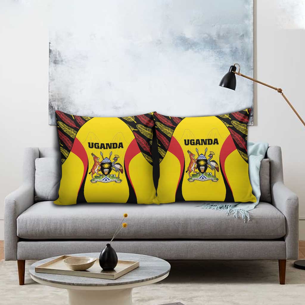Uganda Cricket Pillow Cover Go Cricket Cranes
