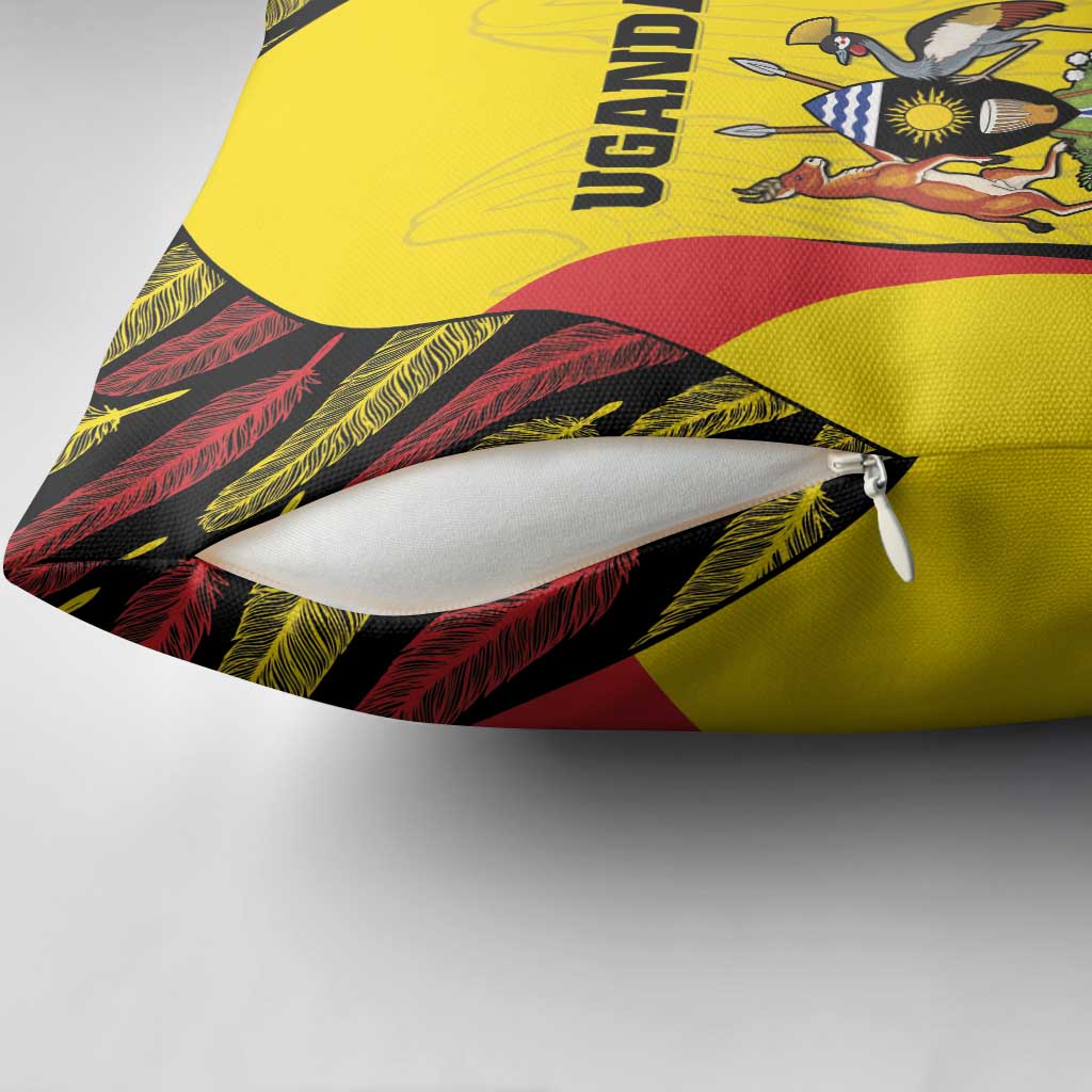 Uganda Cricket Pillow Cover Go Cricket Cranes