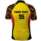 Custom Uganda Cricket Polo Shirt Come On Cricket Cranes - African Pride