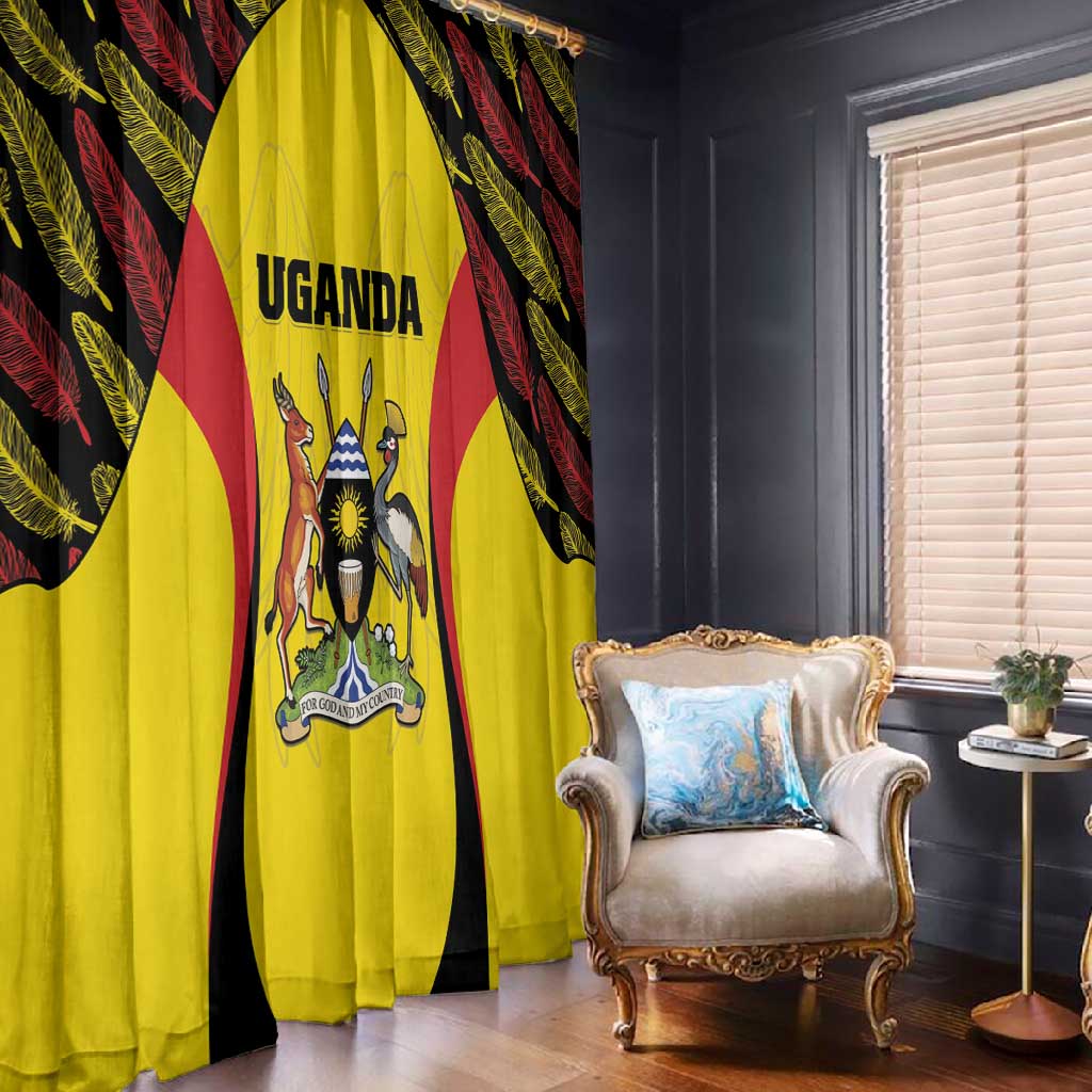Uganda Cricket Window Curtain Come On Cricket Cranes - African Pride