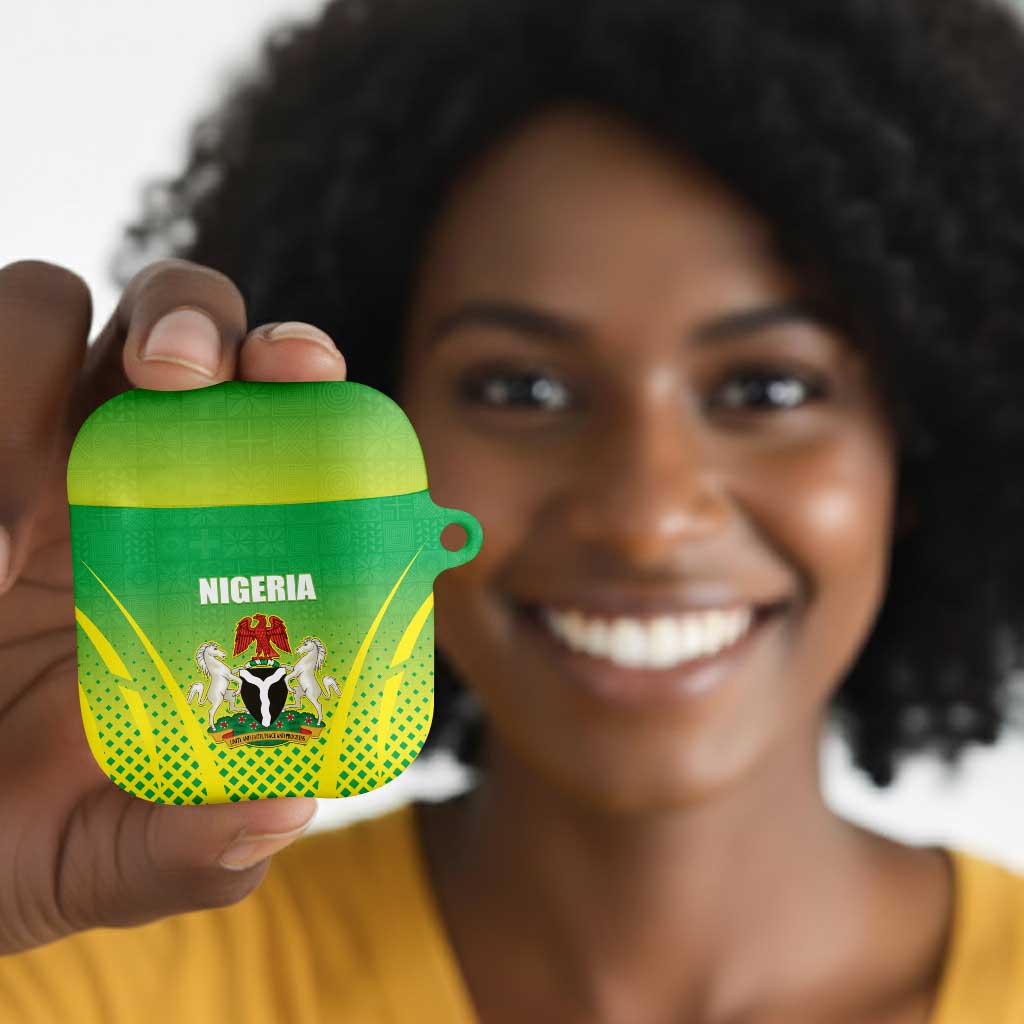 Nigeria Cricket AirPods Case Come On Yellow Greens