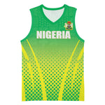 Custom Nigeria Cricket Basketball Jersey Go Yellow Greens LT15