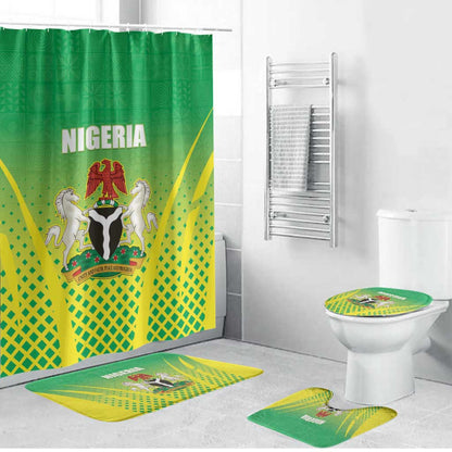 Nigeria Cricket Bathroom Set Come On Yellow Greens