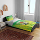 Nigeria Cricket Bedding Set Go Yellow Greens - African Pride