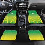 Nigeria Cricket Car Mats Go Yellow Greens - African Pride