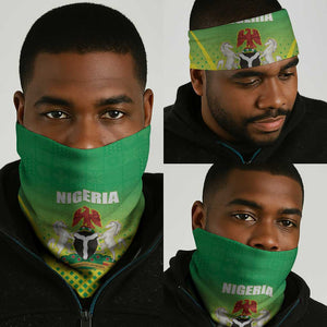 Nigeria Cricket Neck Gaiter Go Yellow Greens LT15