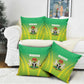 Nigeria Cricket Pillow Cover Come On Yellow Greens