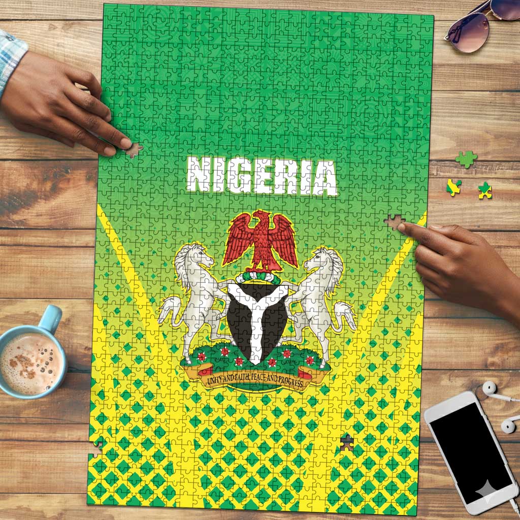 Nigeria Cricket Puzzle Come On Yellow Greens
