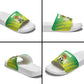 Nigeria Cricket Slide Sandals Come On Yellow Greens