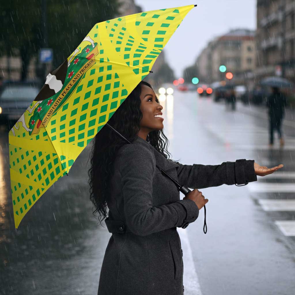 Nigeria Cricket Umbrella Come On Yellow Greens