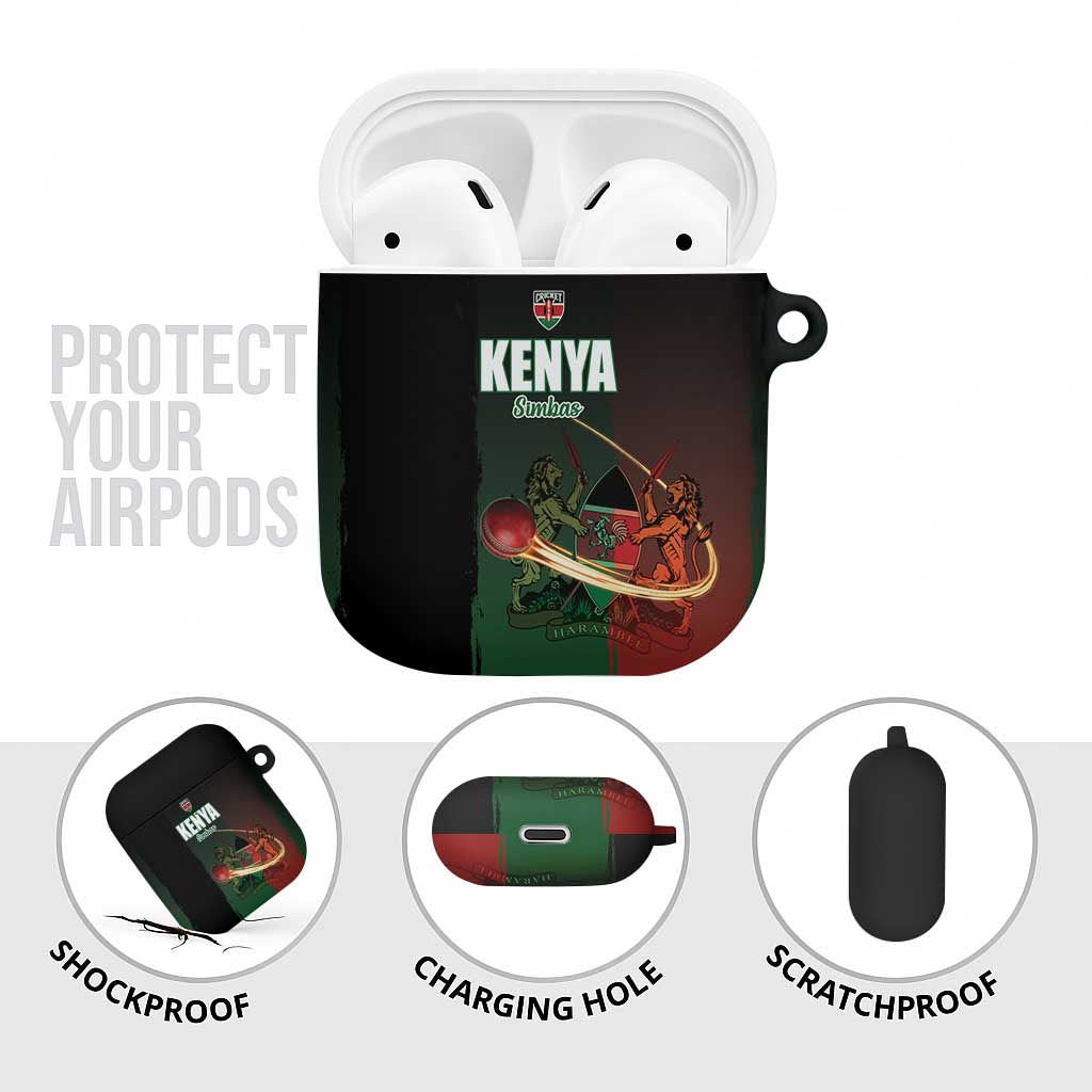 Kenya Cricket AirPods Case Go Simbas Go