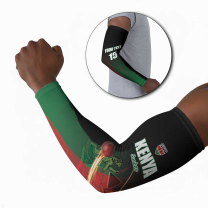 Custom Kenya Cricket Arm Sleeves Go Simbas Go