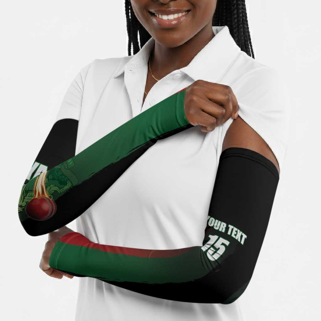 Custom Kenya Cricket Arm Sleeves Go Simbas Go