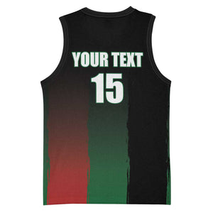 Custom Kenya Cricket Basketball Jersey Come On Simbas LT15