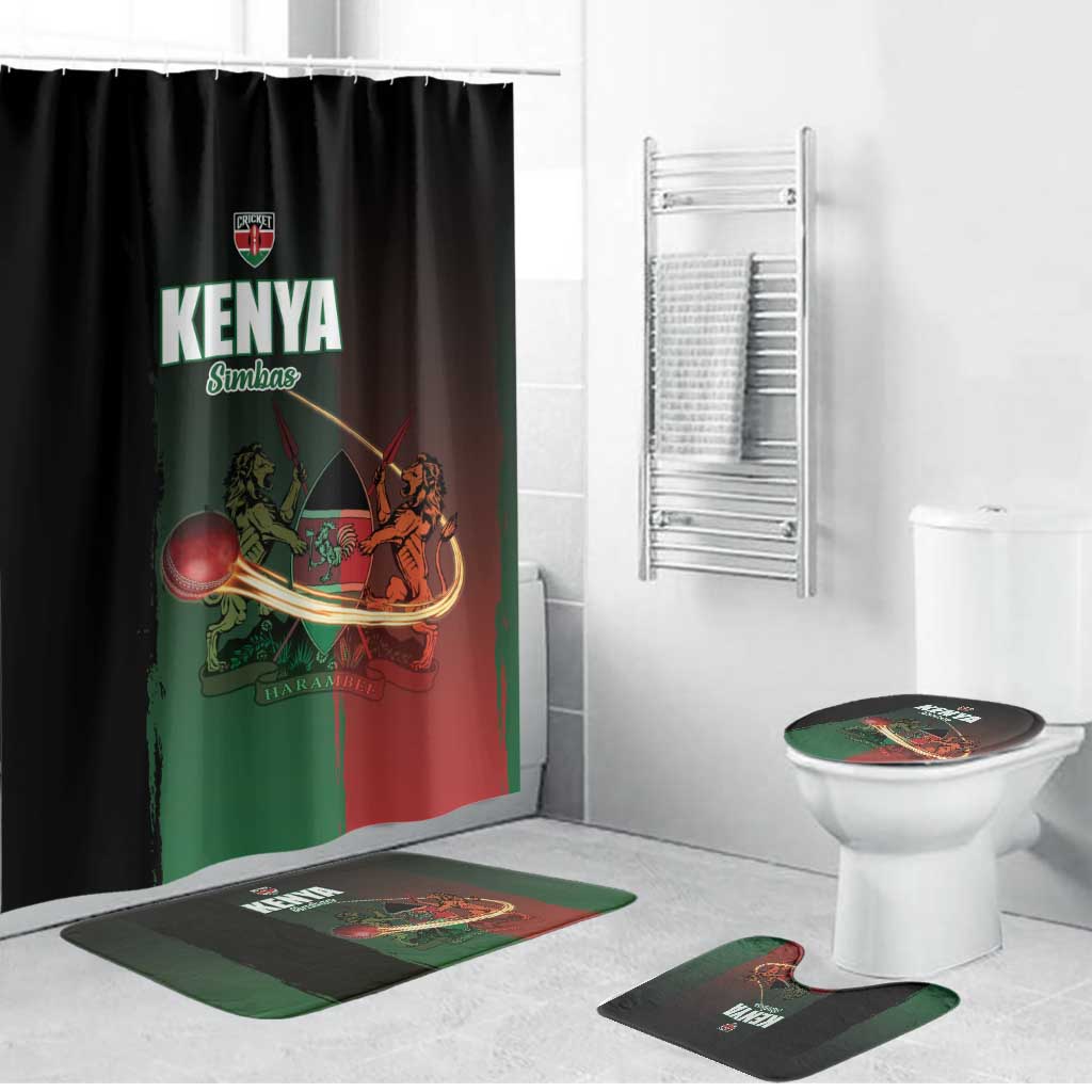 Kenya Cricket Bathroom Set Go Simbas Go