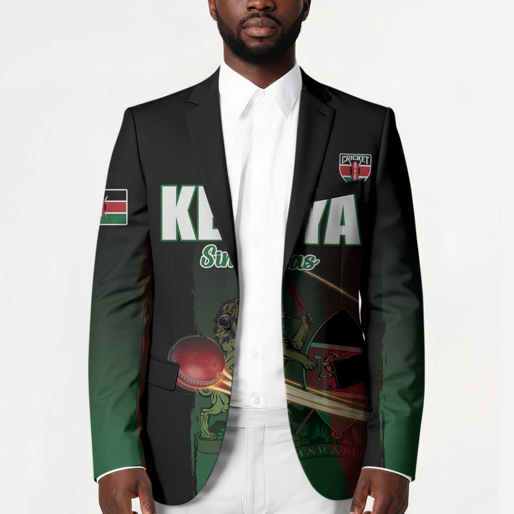 Custom Kenya Cricket Blazer Go Simbas Go
