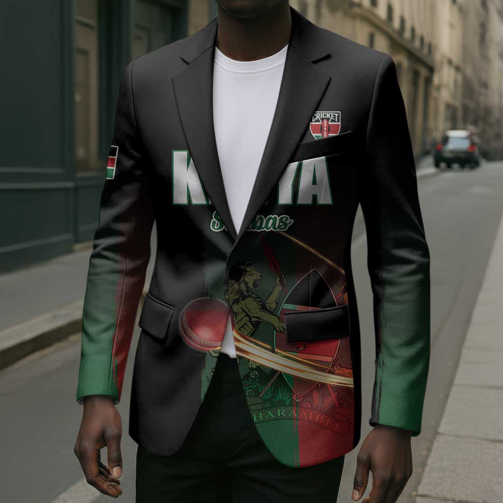 Custom Kenya Cricket Blazer Go Simbas Go