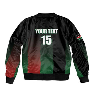 Custom Kenya Cricket Bomber Jacket Come On Simbas - African Pride