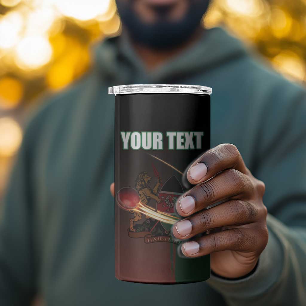 Custom Kenya Cricket 4 in 1 Can Cooler Tumbler Come On Simbas - African Pride