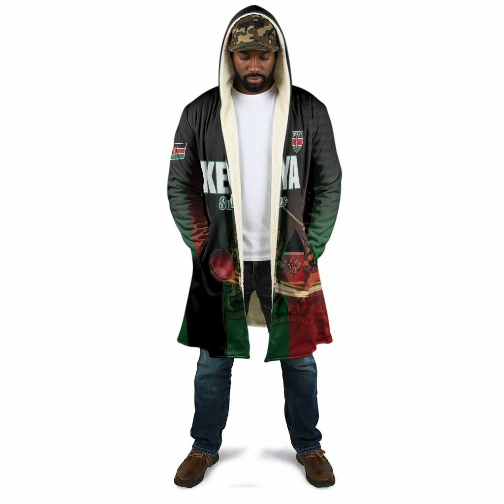Custom Kenya Cricket Cloak Go Simbas Go