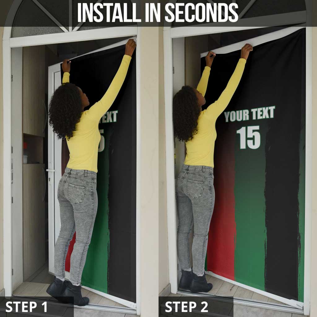 Custom Kenya Cricket Door Cover Go Simbas Go
