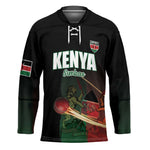 Custom Kenya Cricket Hockey Jersey Go Simbas Go