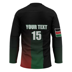Custom Kenya Cricket Hockey Jersey Go Simbas Go